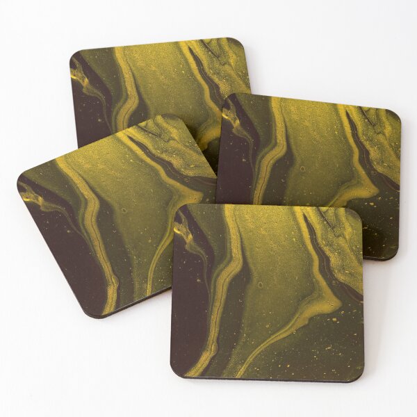 Item preview, Dark Gold -  Acrylic Pouring designed and sold by fabenfro.
