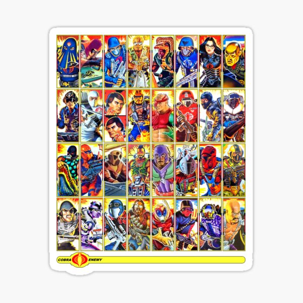 Item preview, G.I. Joe in the 80s!  Cobra Edition! designed and sold by atomicthumbs78.