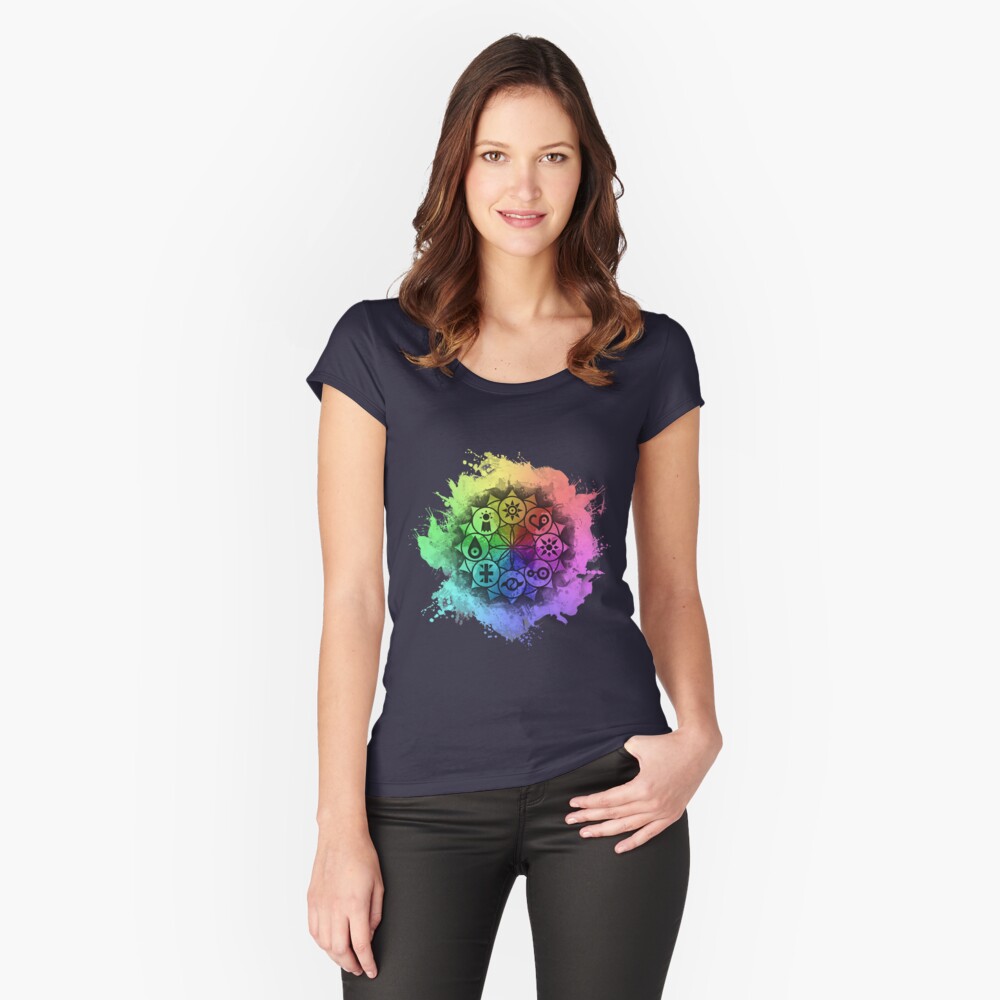 Item preview, Fitted Scoop T-Shirt designed and sold by EPX-Design.