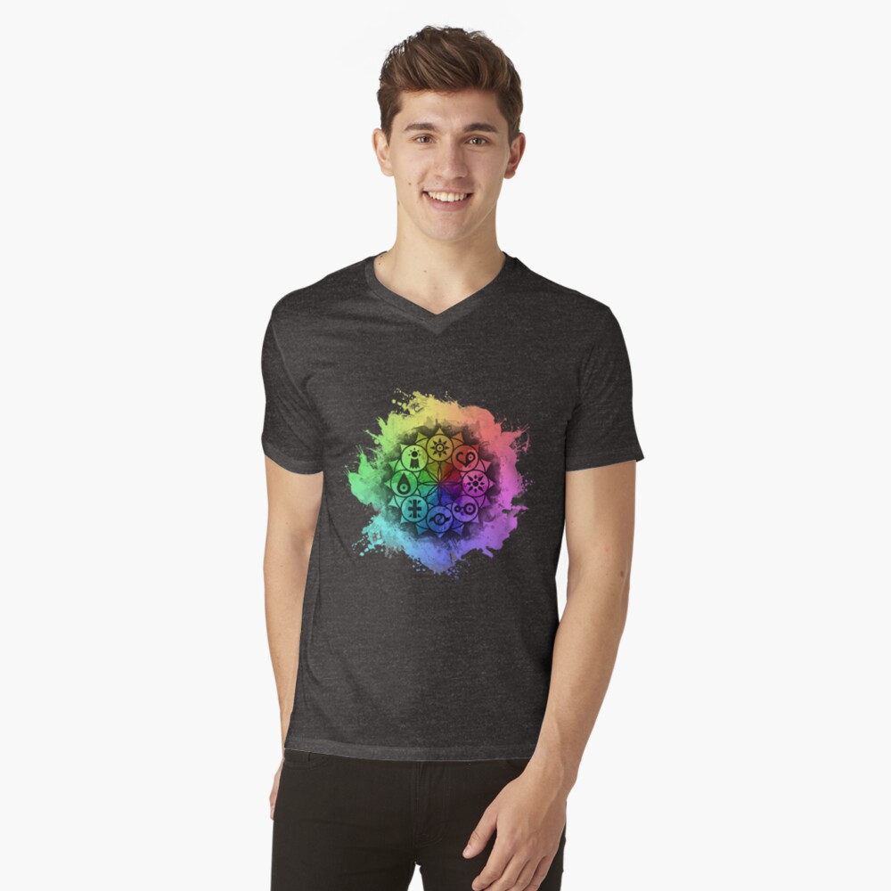 Item preview, V-Neck T-Shirt designed and sold by EPX-Design.