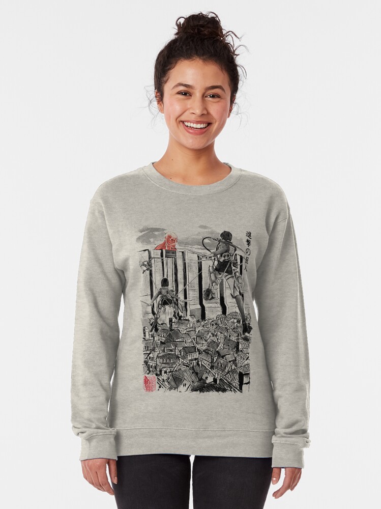 Alternate view of Flying For Humanity Pullover Sweatshirt