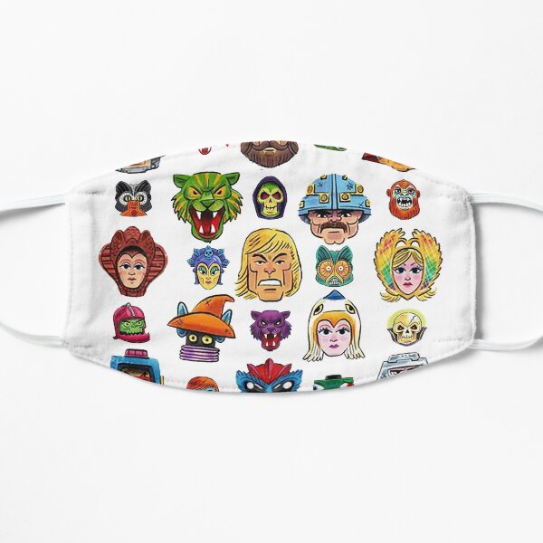 Faces of He-Man and the Masters of the Universe Mask