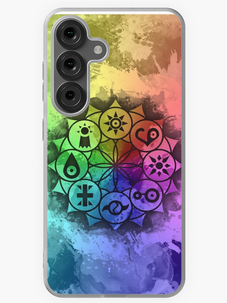 Thumbnail 1 of 4, Samsung Galaxy Phone Case, Digimon Mandala Paint designed and sold by EPX-Design.