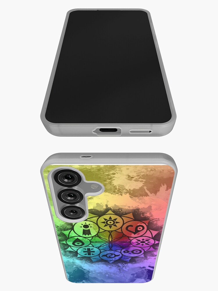 Thumbnail 3 of 4, Samsung Galaxy Phone Case, Digimon Mandala Paint designed and sold by EPX-Design.