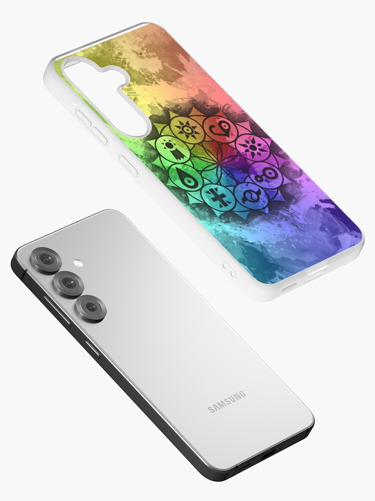 Thumbnail 2 of 4, Samsung Galaxy Phone Case, Digimon Mandala Paint designed and sold by EPX-Design.