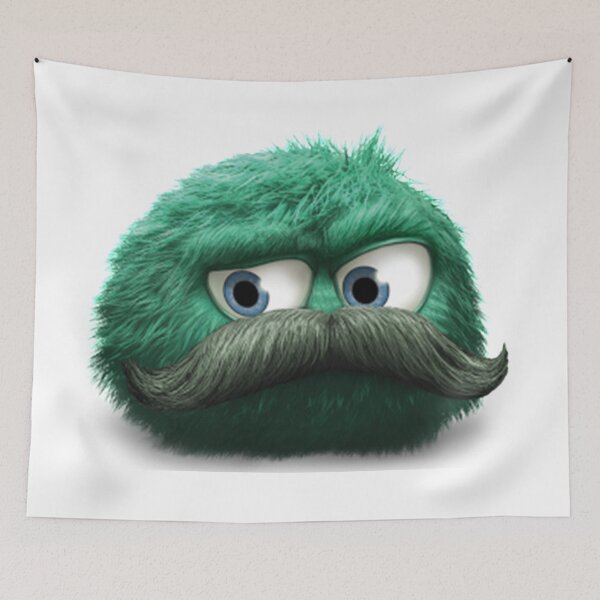 Item preview, Mustache Ball Face designed and sold by AdlDisEye.