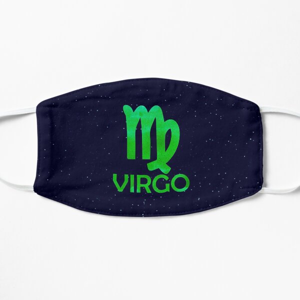Virgo Zodiac Sign Flat Mask