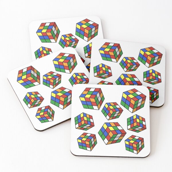 Item preview, Coloured Cube Pattern designed and sold by IceyDel.