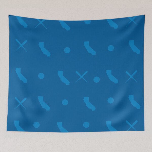 Item preview, Los Angeles Baseball Blue Pattern designed and sold by Thatkid5591.