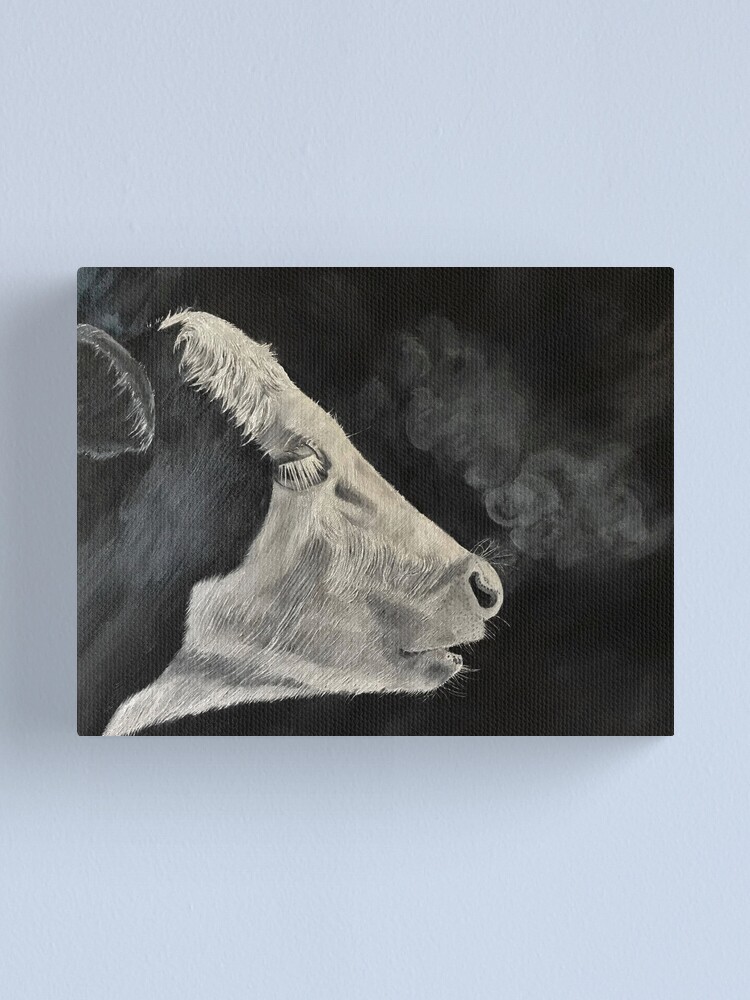 Thumbnail 1 of 3, Canvas Print, Frosty Morning - Wall Art designed and sold by EuniceWilkie.