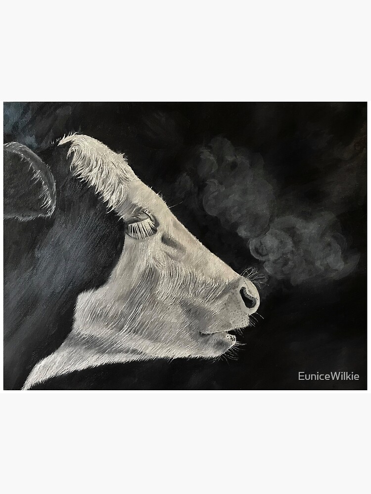 Thumbnail 2 of 2, Art Board Print, Frosty Morning - Wall Art designed and sold by EuniceWilkie.