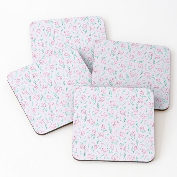 Item preview, Loose Line Watercolor Blooms, Magnolia Inspired designed and sold by Dani Reber.