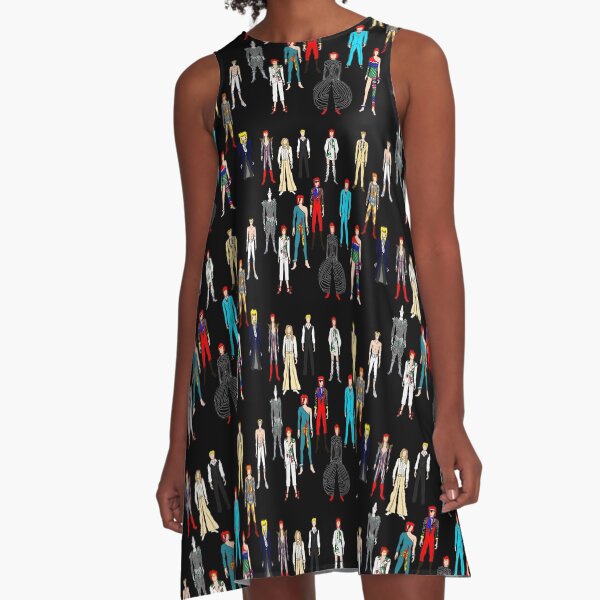 Retro Vintage Fashion 19 A-Line Dress