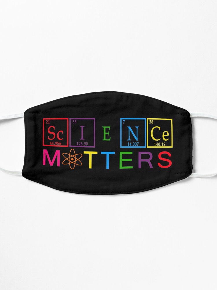Alternate view of Rainbow Science Matters - March for Science April 22, 2017 Mask
