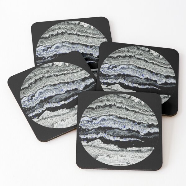 Item preview, Moon -  Acrylic Pouring designed and sold by fabenfro.