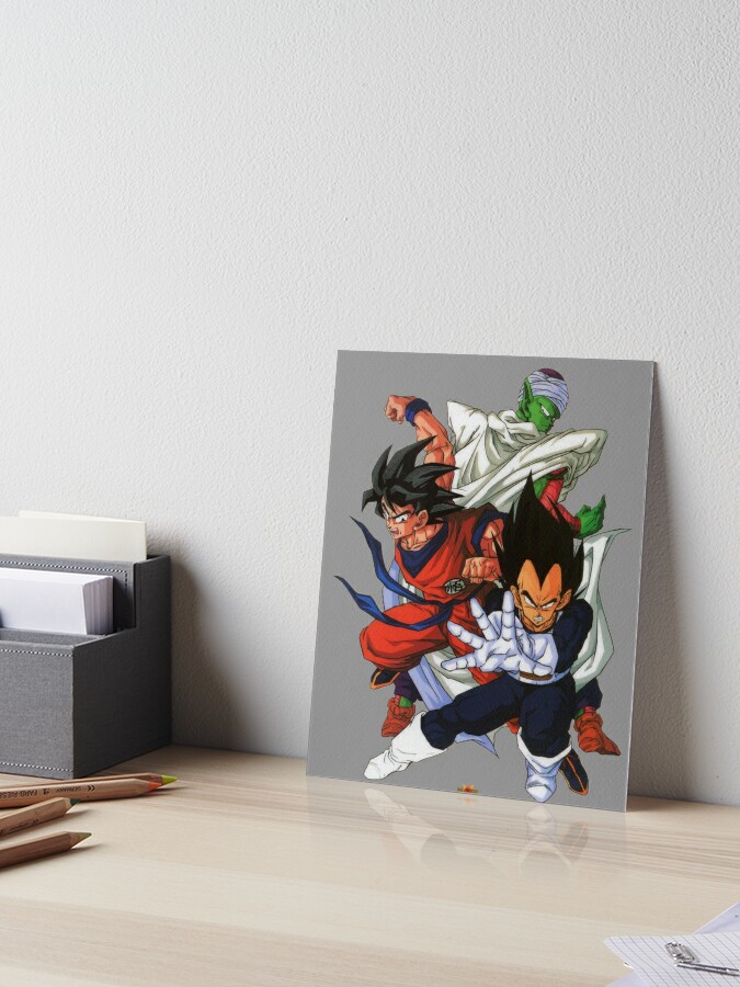 DBZ Goku Vegeta Piccolo Majin Wall Art - Dragon Ball Z Merch