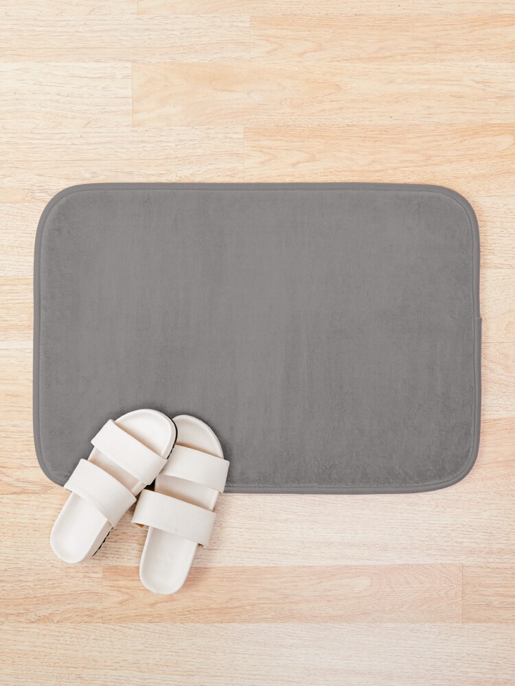 Alternate view of Grey Dovecote Solid Summer Party Color Bath Mat