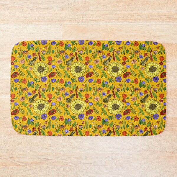 Item preview, Yellow Floral pattern by Robayre designed and sold by Robayre.