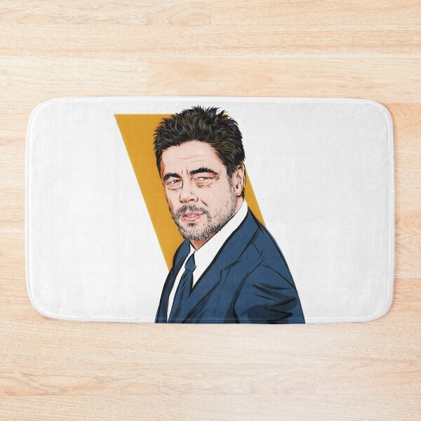 Artikelvorschau, Benicio del Toro - Eine Illustration von Paul Cemmick entworfen und verkauft von TIGERDAVER.