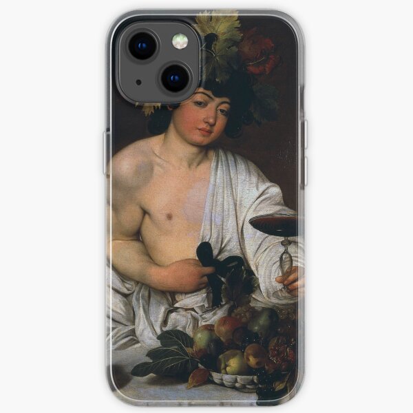 Adolescent Bacchus, Caravaggio iPhone Soft Case