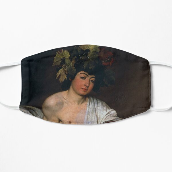 Adolescent Bacchus, Caravaggio Flat Mask