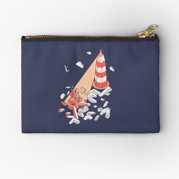 Pencil lighthouse Zipper Pouch