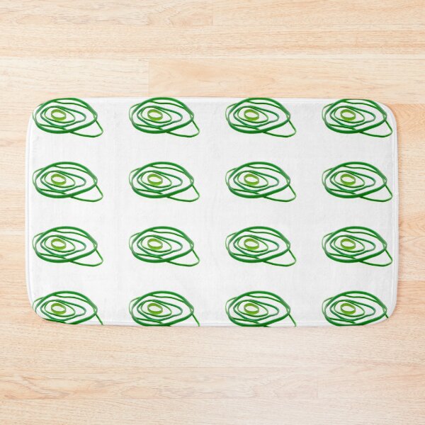 Item preview, Loose play - Green circles pile of rubber bands designed and sold by Latch Farm  Studios.