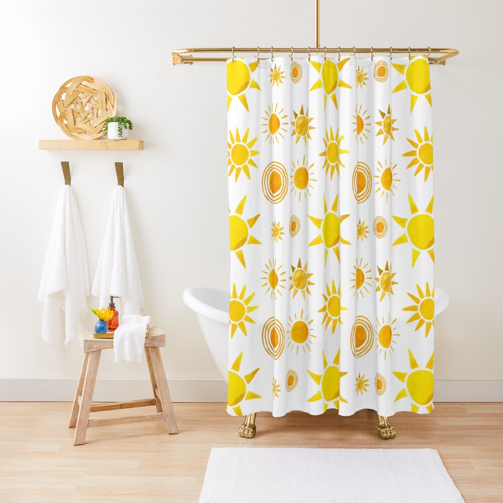 Here Comes the Sun! Shower Curtain