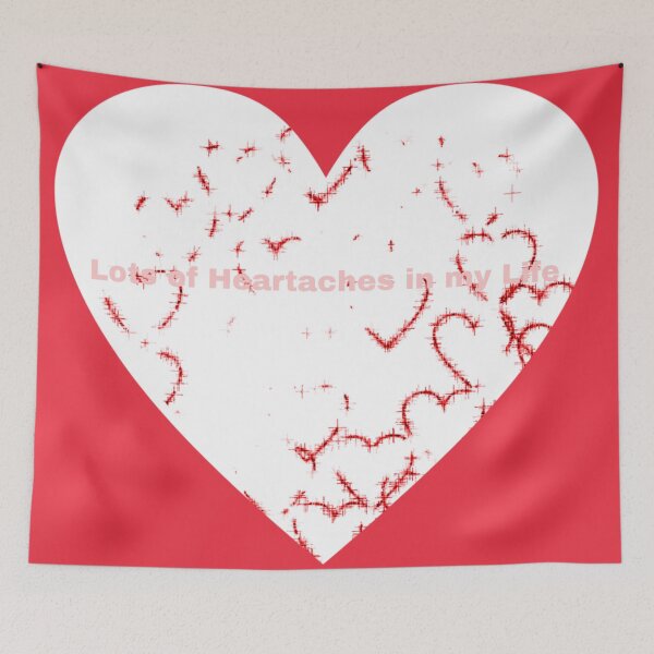 Item preview, Lots of Heartaches in my Life designed and sold by TinaJostDesigns.
