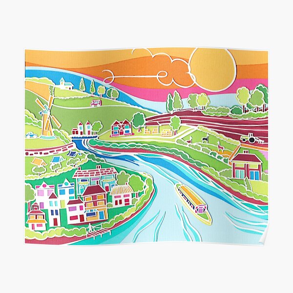 Summer in the country Poster