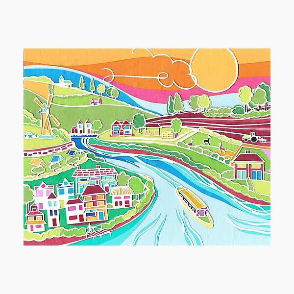 Summer in the country Photographic Print