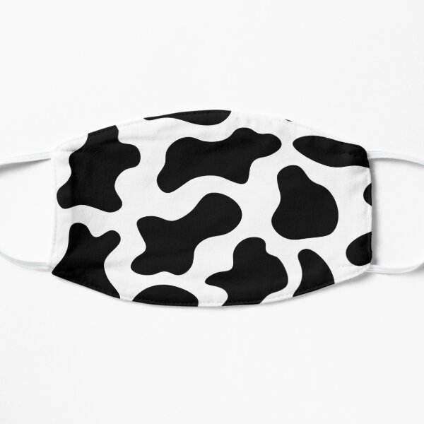 cow print pattern! Flat Mask