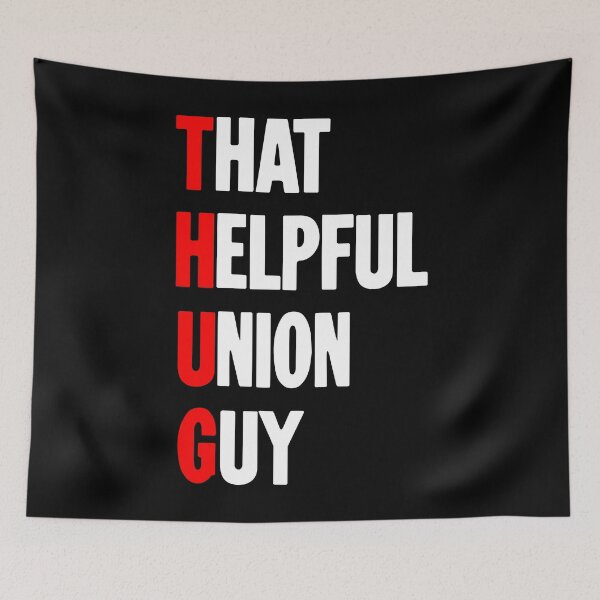 Item preview, That Helpful Union Guy designed and sold by Good-Looking Corpse.