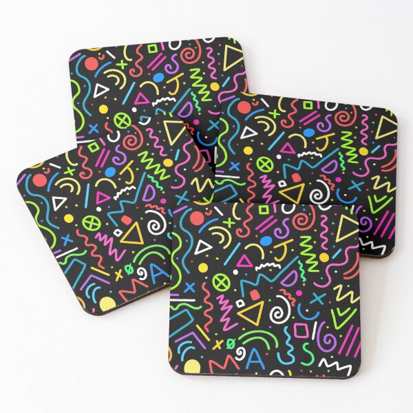 Item preview, Retro Pop Art Memphis Pattern designed and sold by ItsJacobb.
