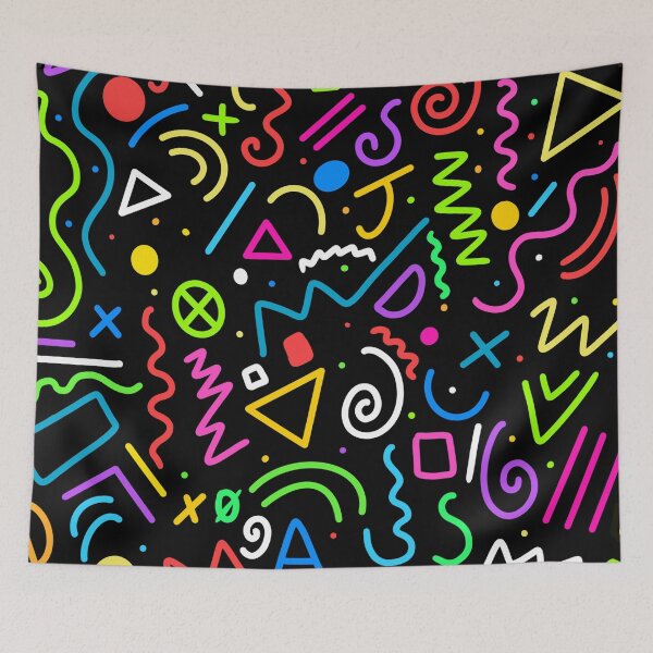 Item preview, Retro Pop Art Memphis Pattern designed and sold by ItsJacobb.