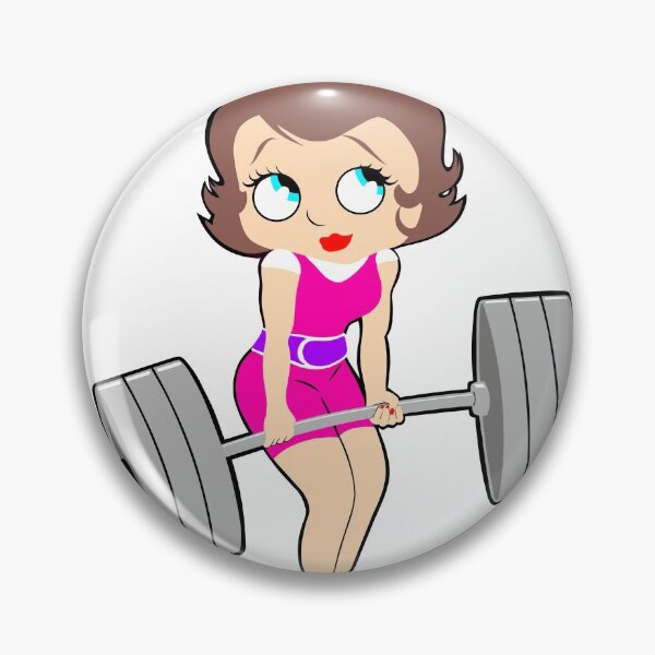 Item preview, Barbell Girl, Girls who lift, Fitness girl designed and sold by Tim Addison.
