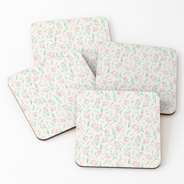 Item preview, Loose Line Watercolor Blooms, Magnolia Inspired, Yellow designed and sold by Dani Reber.