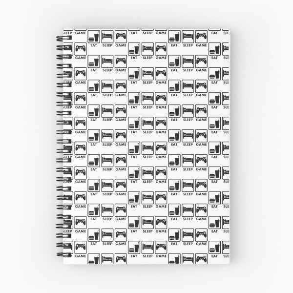 Item preview, EAT SLEEP GAME designed and sold by thatstickerguy.