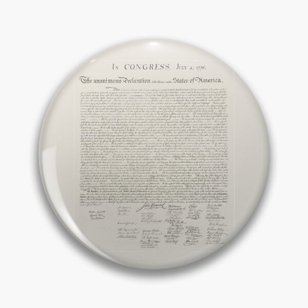 Item preview, United States Declaration of Independence designed and sold by GraphixDisplate.