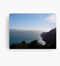 Outbound from San Francisco Bay, California Canvas Print