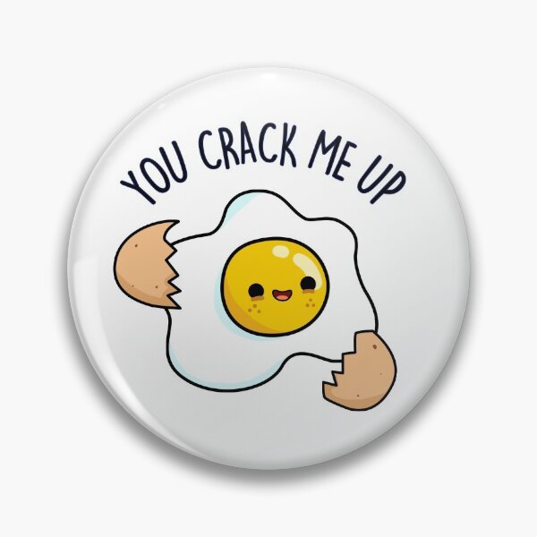 Item preview, You Crack Me Up Funny Egg Puns designed and sold by punnybone.