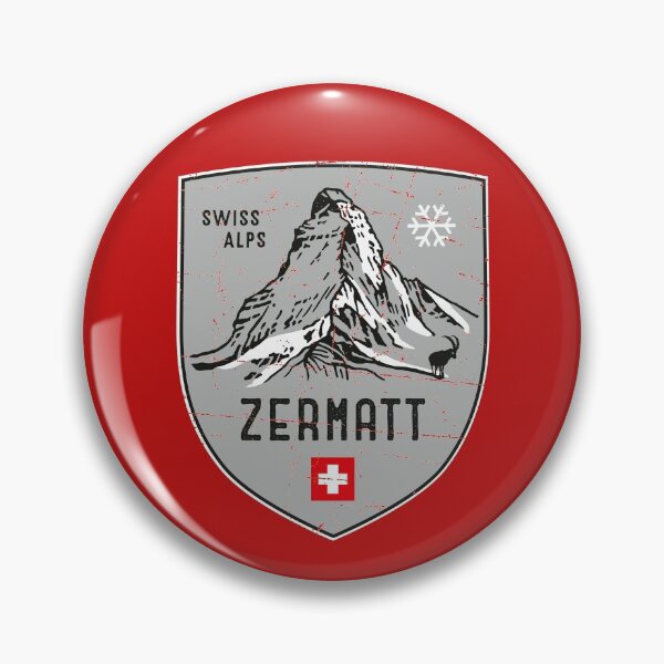Item preview, Zermatt Mountain Switzerland Emblem  designed and sold by posay.