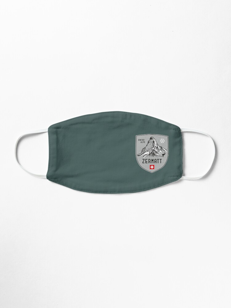 Alternate view of Zermatt Mountain Switzerland Emblem Mask