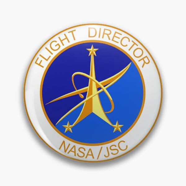 Item preview, Flight Director's Insignia at Johnson Space Flight Center designed and sold by Nikki SpaceStuffPlus.