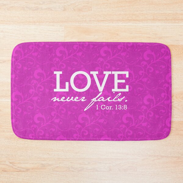 Item preview, Love Never Fails- pink designed and sold by Yesido.
