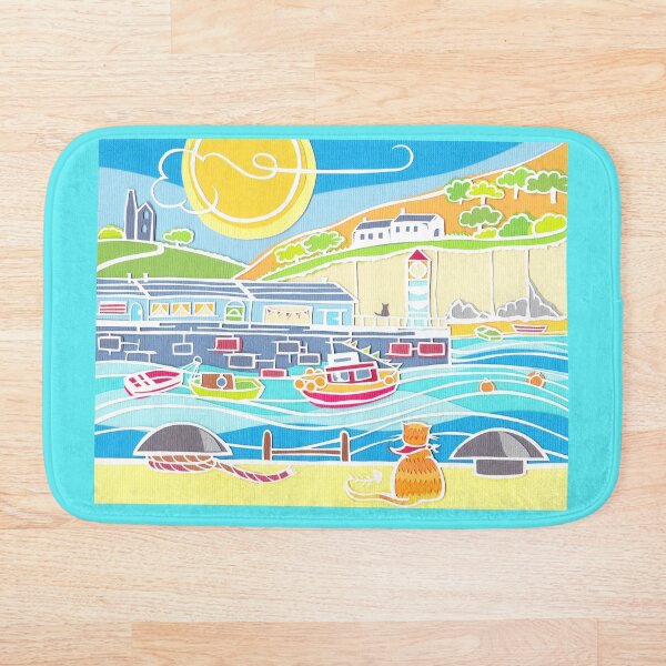 The Harbour Cat Bath Mat