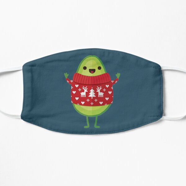 Avo Merry Christmas! Flat Mask