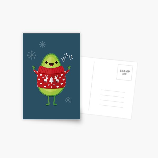 Avo Merry Christmas! Postcard