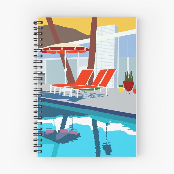 Item preview, Junto a la piscina de mediados de siglo designed and sold by jenbucheli.