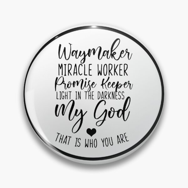 Item preview, Waymaker Miracle Worker Face Mask designed and sold by mjlee33.